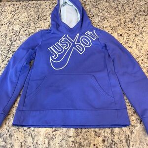 Nike Just Do It Royal Blue/Purple Hoodie